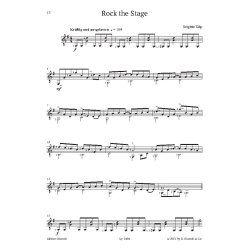 Lust auf Gitarre : 12 Gitarren-Et&uuml;den von romantisch bis rockig